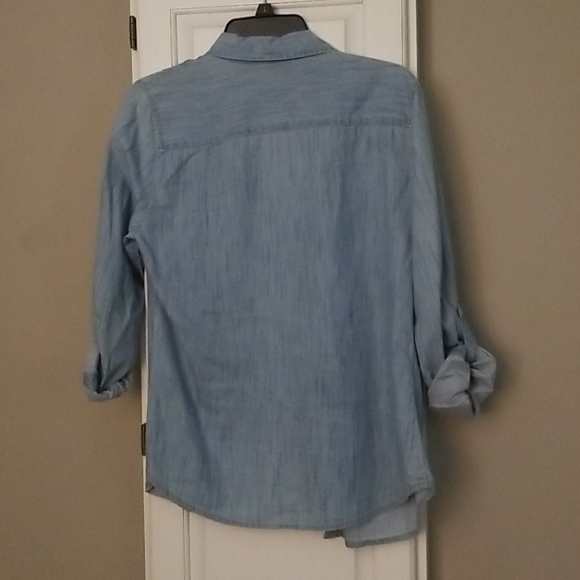 Blue button up - Picture 2 of 3